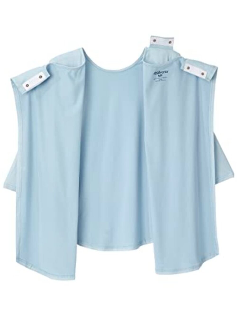 Adaptive Open Back High-Low Top Snap Closure Assisted Dressing - Picture 2 of 6